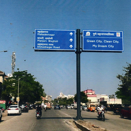 road signage